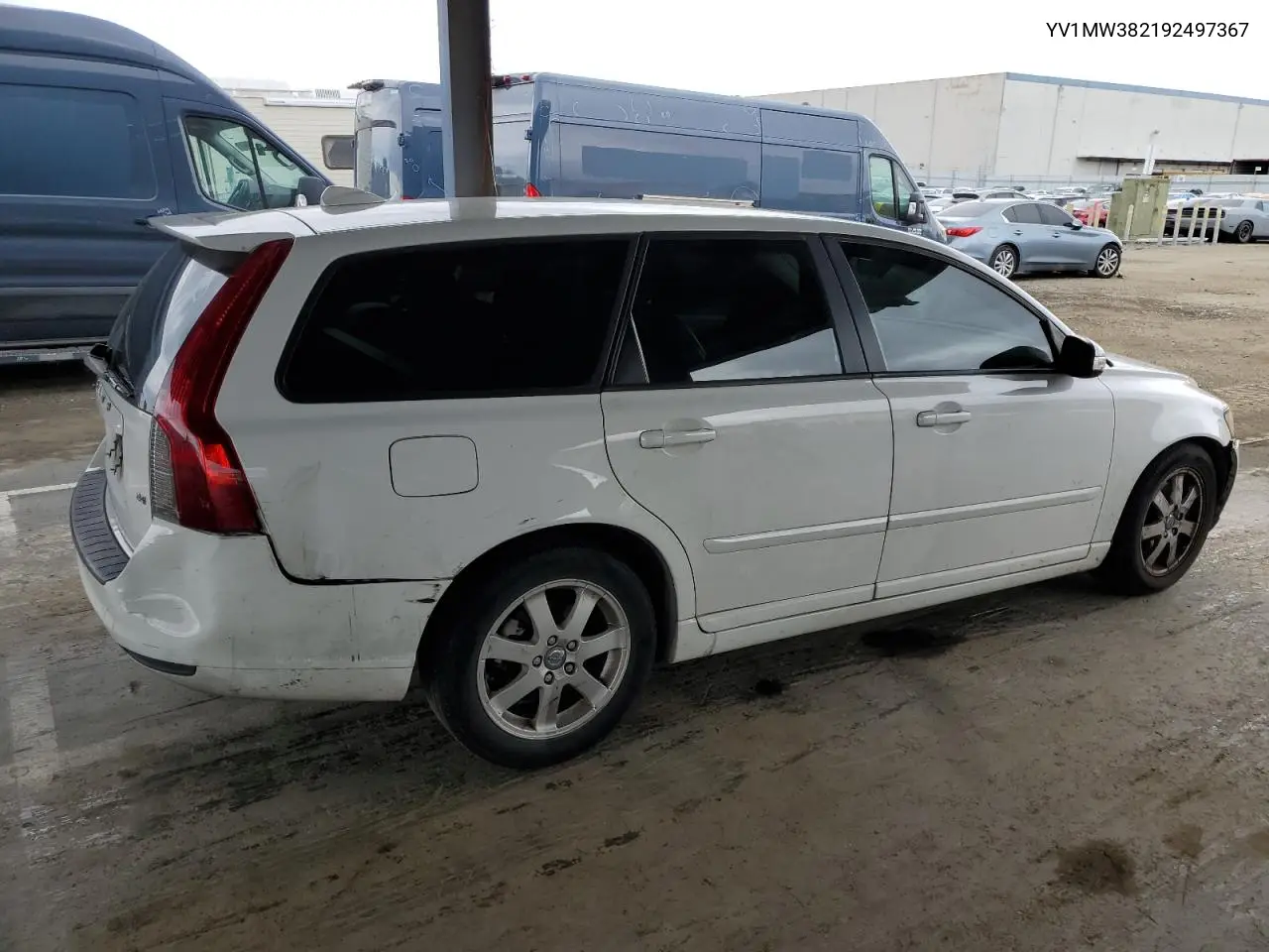 2009 Volvo V50 2.4I VIN: YV1MW382192497367 Lot: 47435835