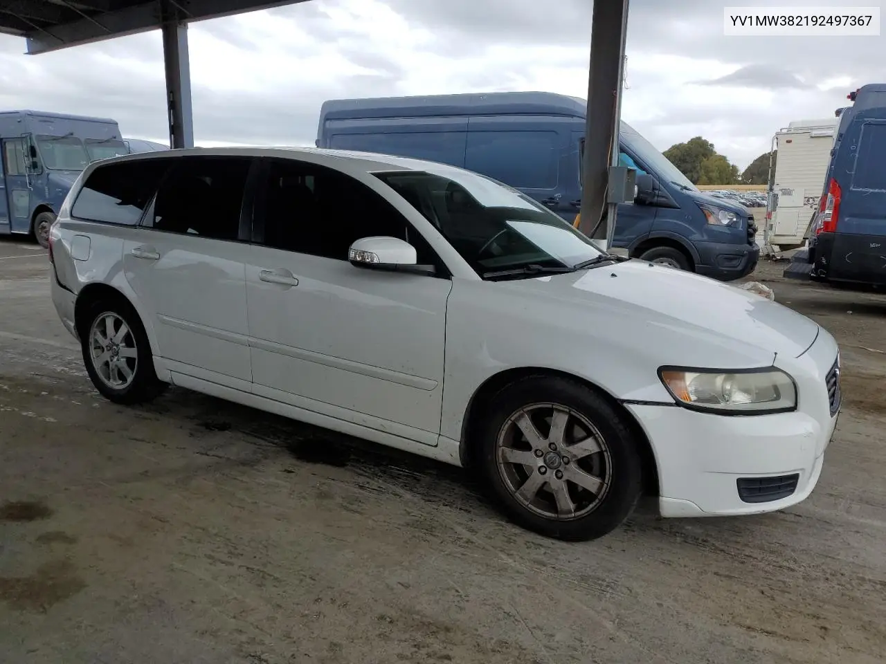 2009 Volvo V50 2.4I VIN: YV1MW382192497367 Lot: 47435835