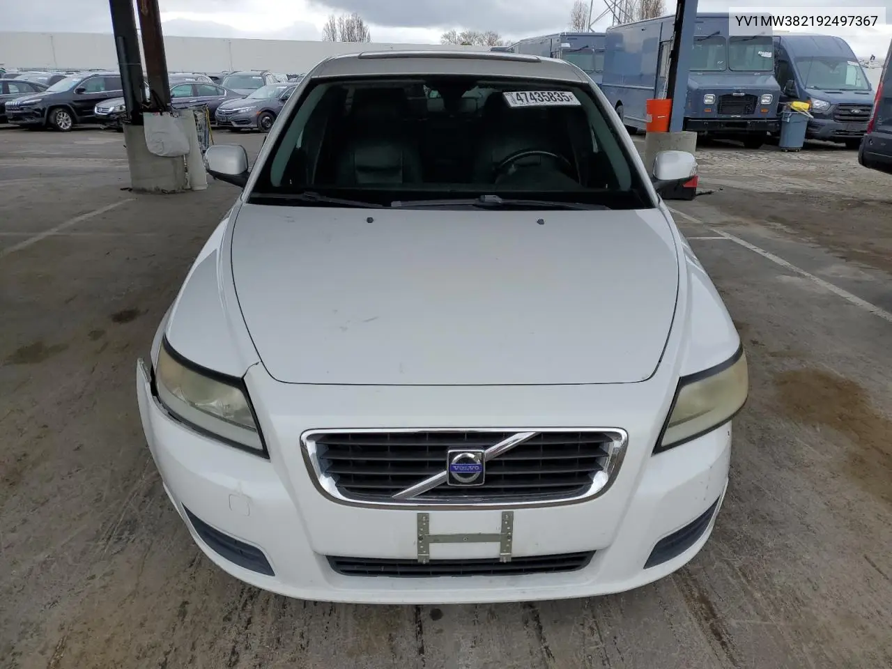 2009 Volvo V50 2.4I VIN: YV1MW382192497367 Lot: 47435835