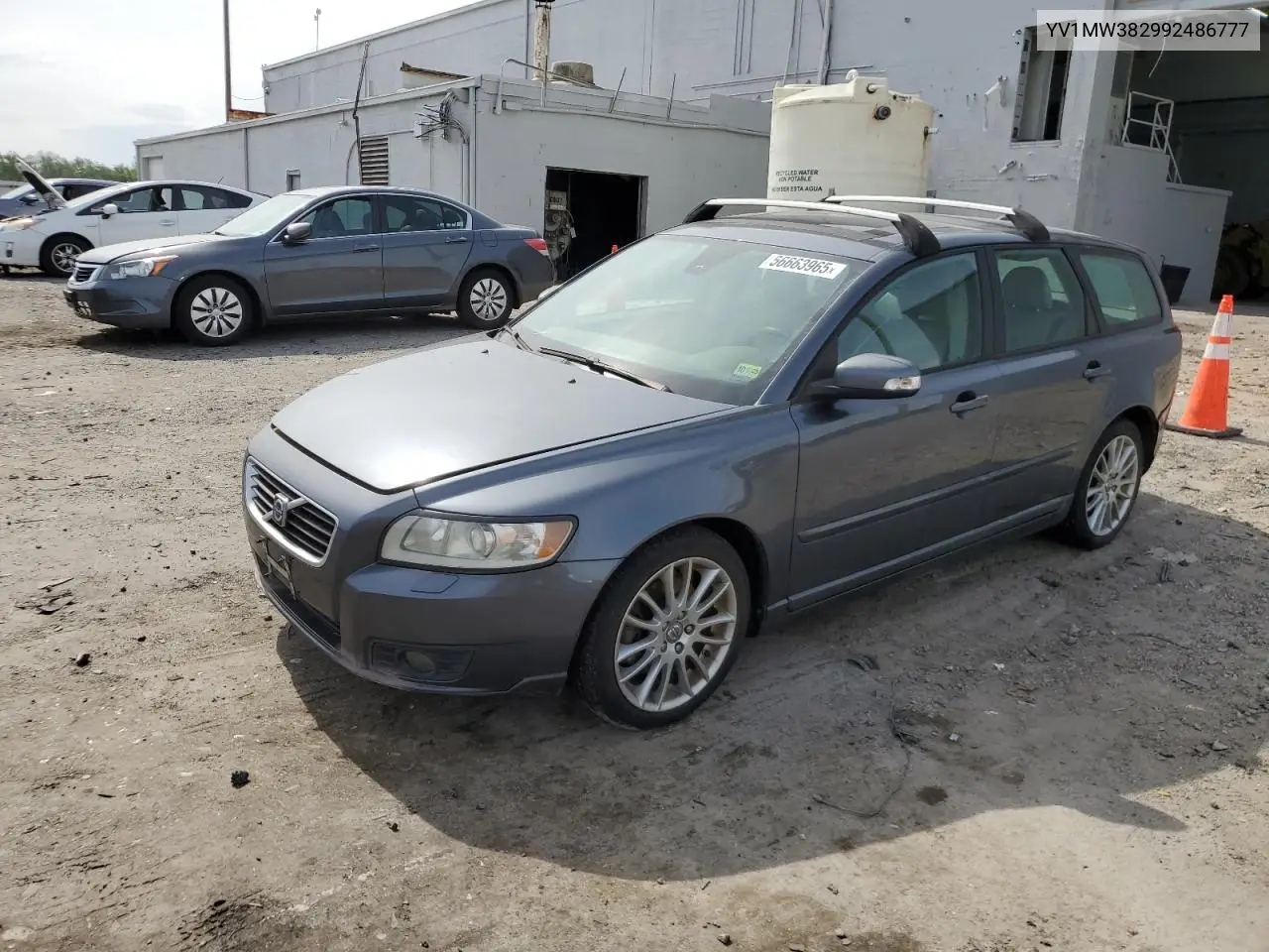 2009 Volvo V50 2.4I VIN: YV1MW382992486777 Lot: 56663965