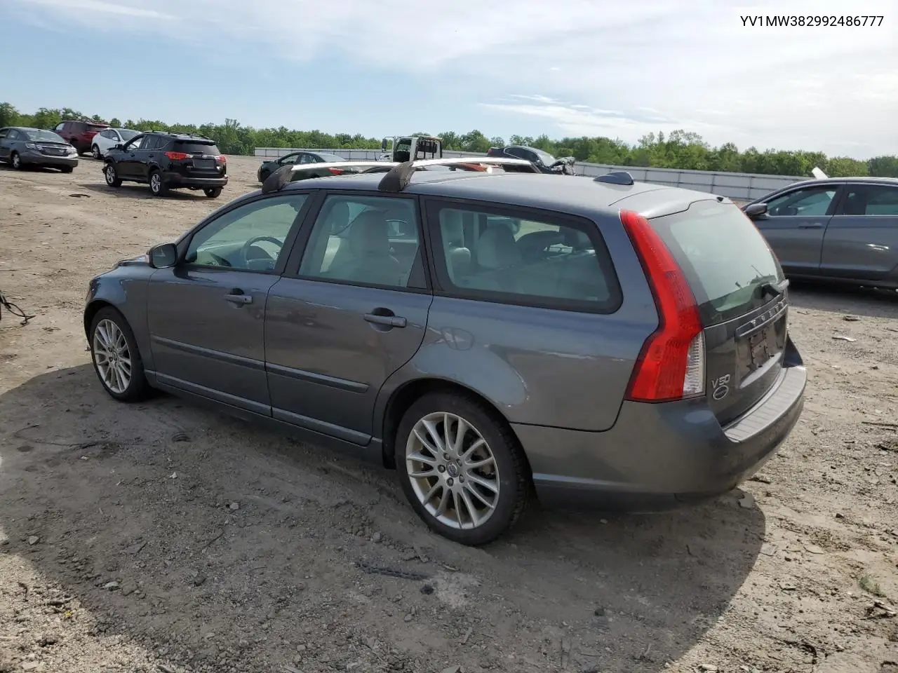 2009 Volvo V50 2.4I VIN: YV1MW382992486777 Lot: 56663965