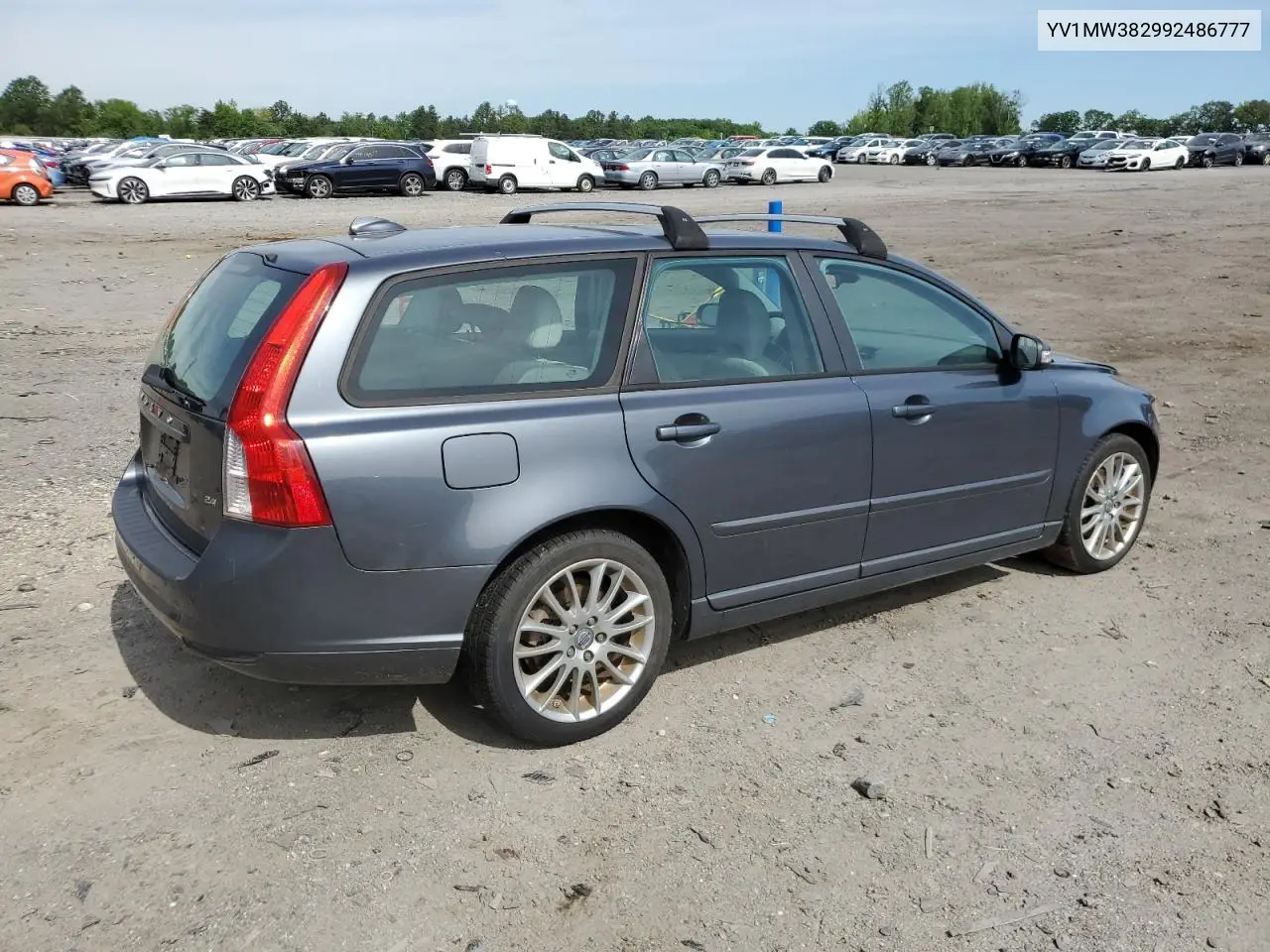 2009 Volvo V50 2.4I VIN: YV1MW382992486777 Lot: 56663965