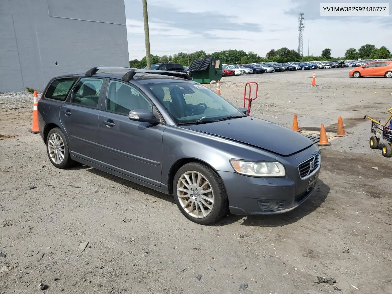2009 Volvo V50 2.4I VIN: YV1MW382992486777 Lot: 56663965