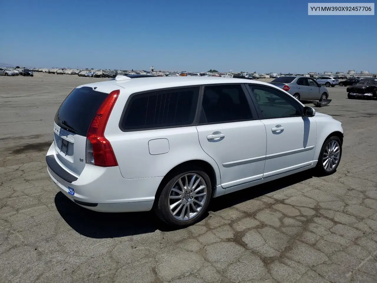 2009 Volvo V50 2.4I VIN: YV1MW390X92457706 Lot: 62789205