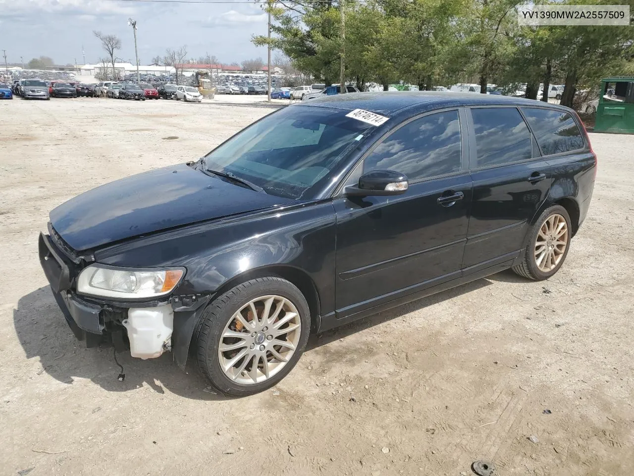 2010 Volvo V50 2.4I VIN: YV1390MW2A2557509 Lot: 46746714