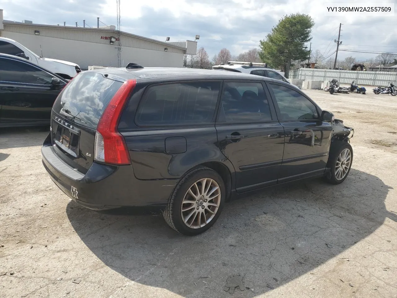 2010 Volvo V50 2.4I VIN: YV1390MW2A2557509 Lot: 46746714