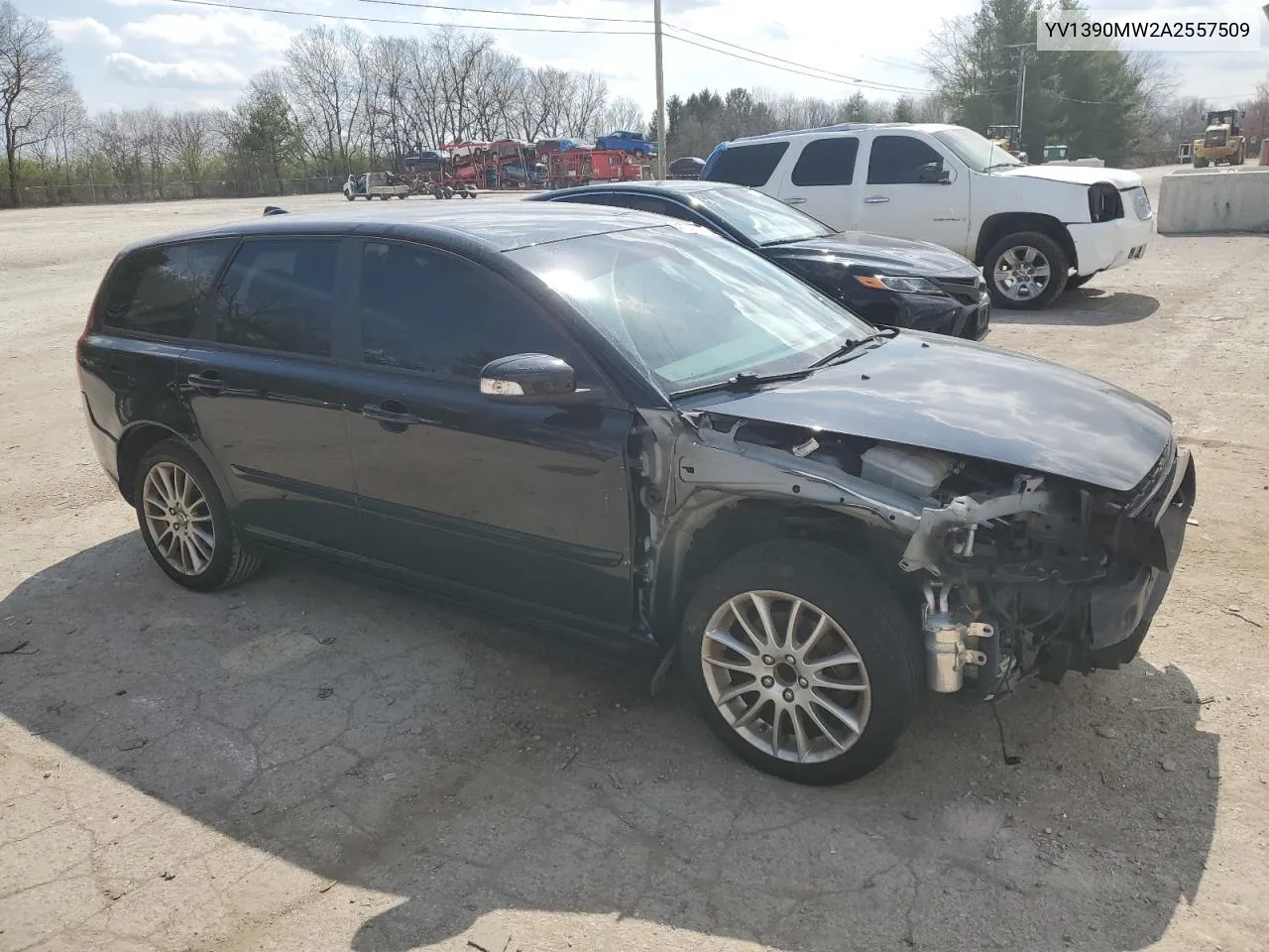 2010 Volvo V50 2.4I VIN: YV1390MW2A2557509 Lot: 46746714