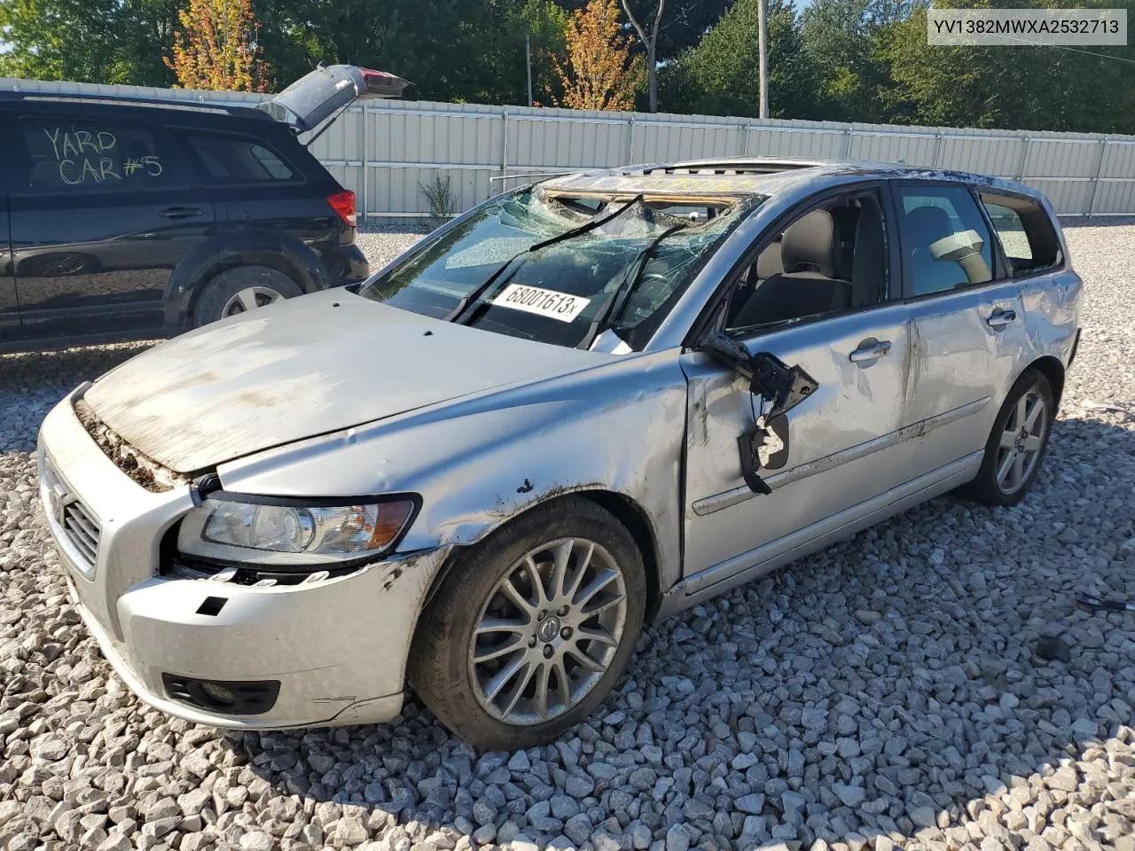 2010 Volvo V50 2.4I VIN: YV1382MWXA2532713 Lot: 48983314