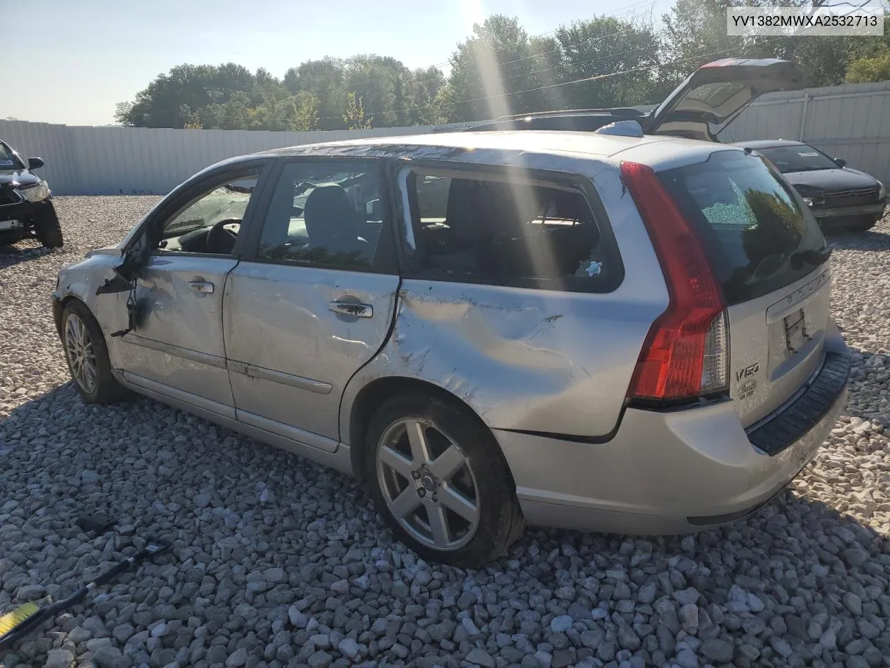 2010 Volvo V50 2.4I VIN: YV1382MWXA2532713 Lot: 48983314