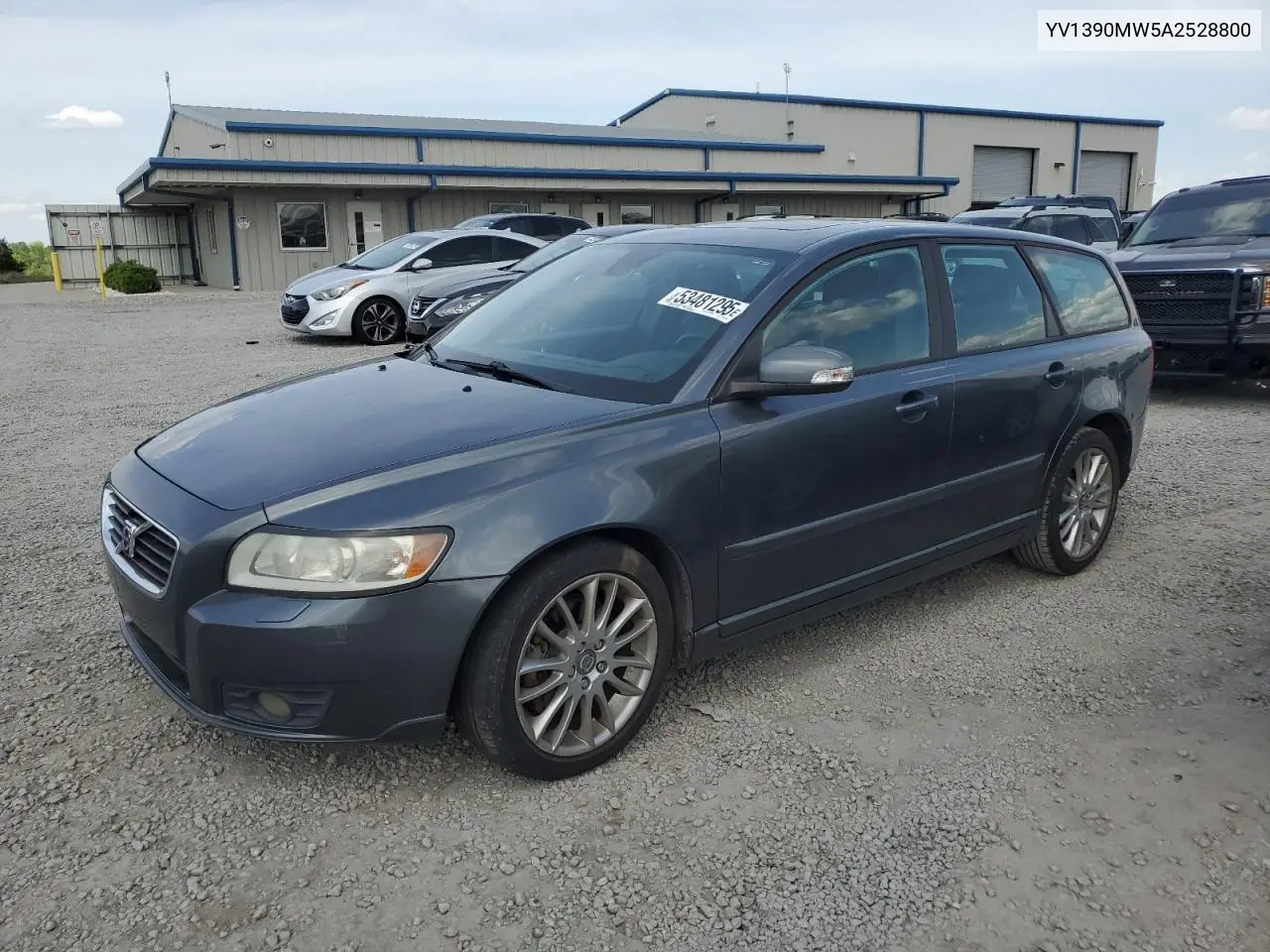 2010 Volvo V50 2.4I VIN: YV1390MW5A2528800 Lot: 53481295