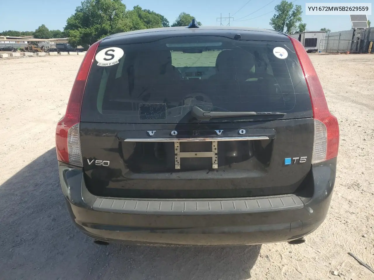 2011 Volvo V50 T5 VIN: YV1672MW5B2629559 Lot: 57306915