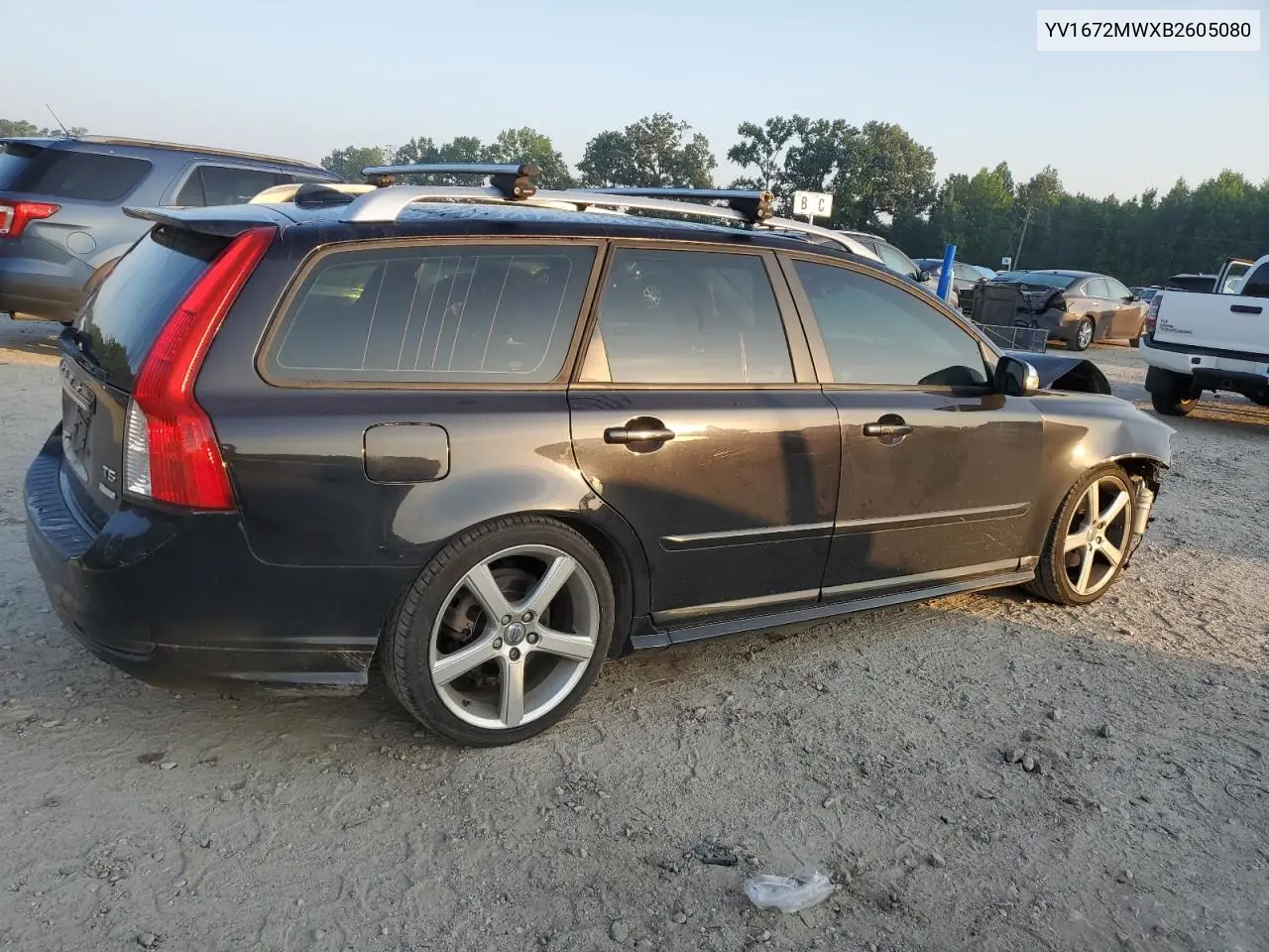 2011 Volvo V50 T5 VIN: YV1672MWXB2605080 Lot: 61869645