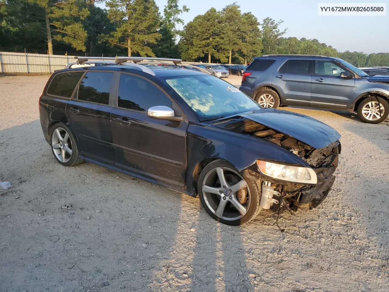 2011 Volvo V50 T5 VIN: YV1672MWXB2605080 Lot: 61869645