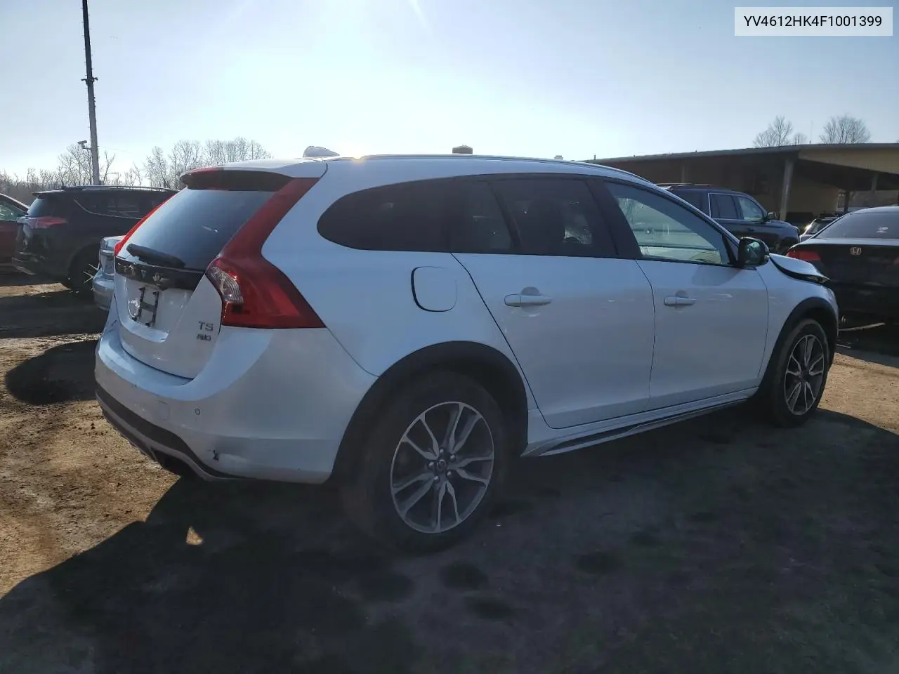2015 Volvo V60 Cross Country Premier VIN: YV4612HK4F1001399 Lot: 46655045