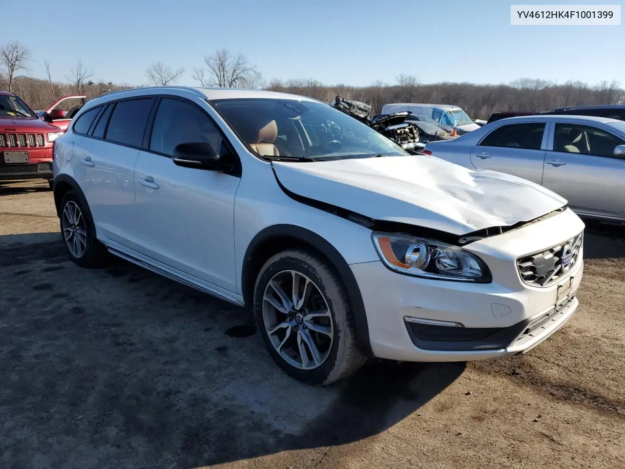 2015 Volvo V60 Cross Country Premier VIN: YV4612HK4F1001399 Lot: 46655045
