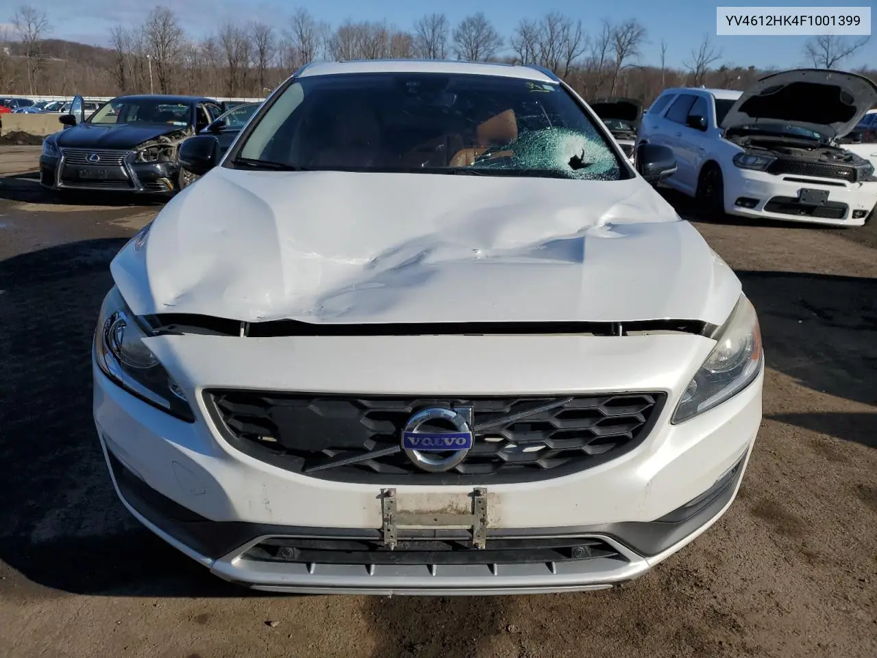 2015 Volvo V60 Cross Country Premier VIN: YV4612HK4F1001399 Lot: 46655045