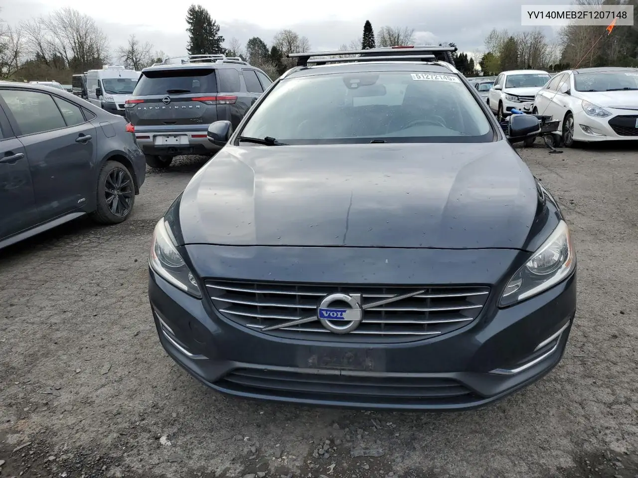 2015 Volvo V60 Premier VIN: YV140MEB2F1207148 Lot: 51272145