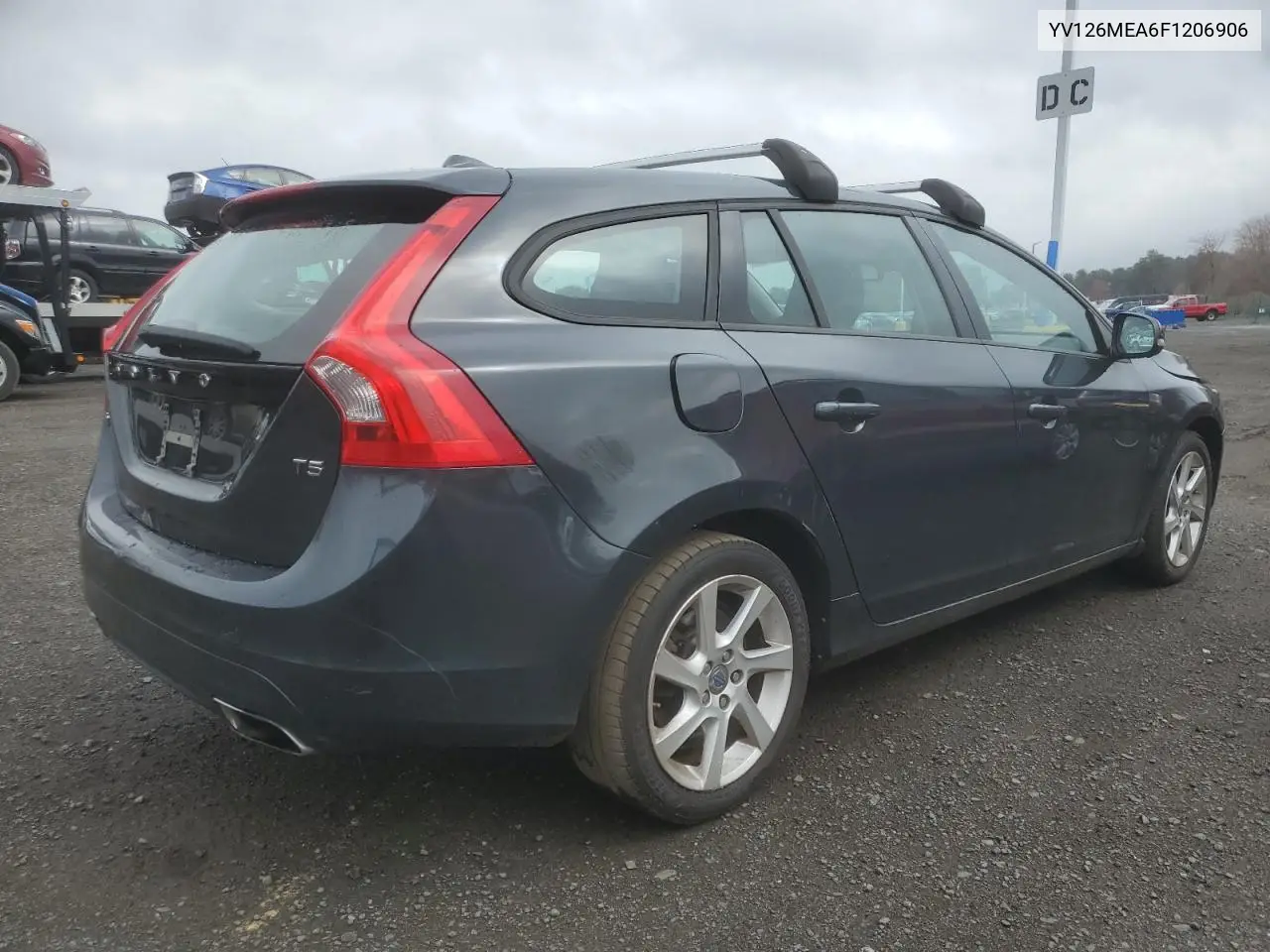2015 Volvo V60 VIN: YV126MEA6F1206906 Lot: 51837425