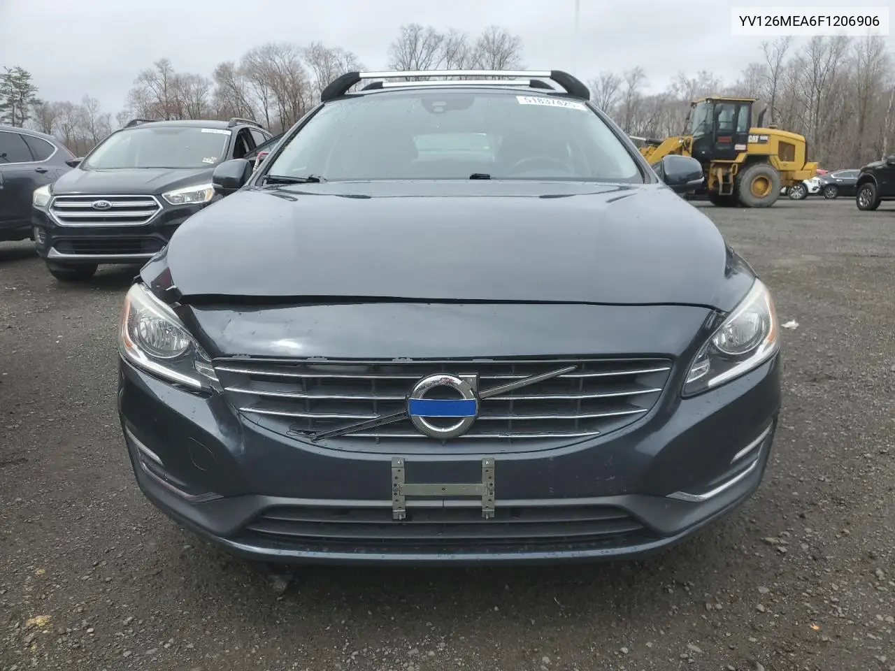 2015 Volvo V60 VIN: YV126MEA6F1206906 Lot: 51837425
