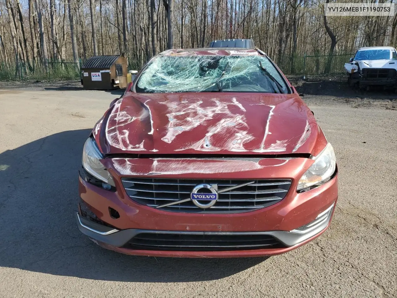 2015 Volvo V60 Premier VIN: YV126MEB1F1190753 Lot: 54250615