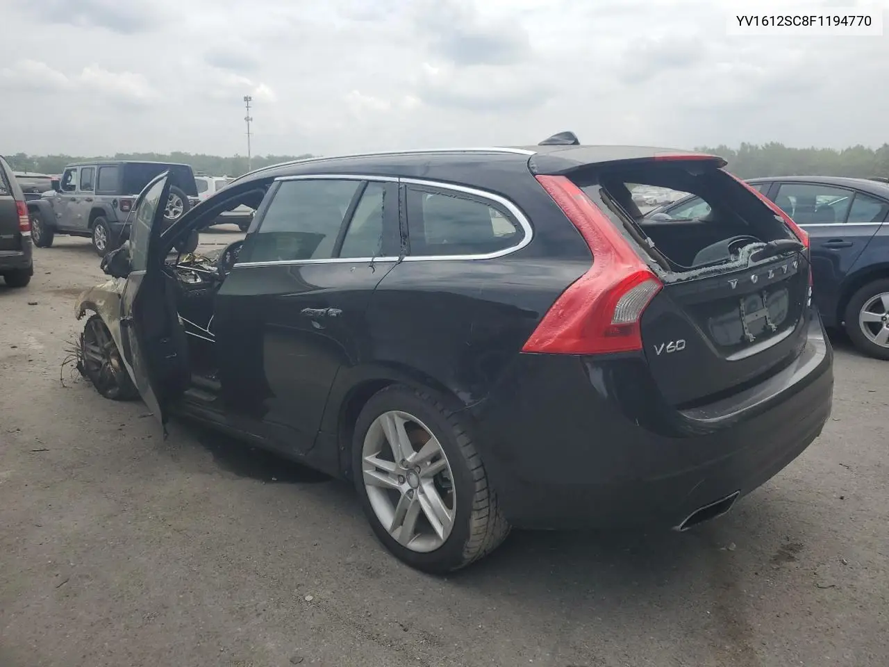 2015 Volvo V60 Premier+ VIN: YV1612SC8F1194770 Lot: 55376065