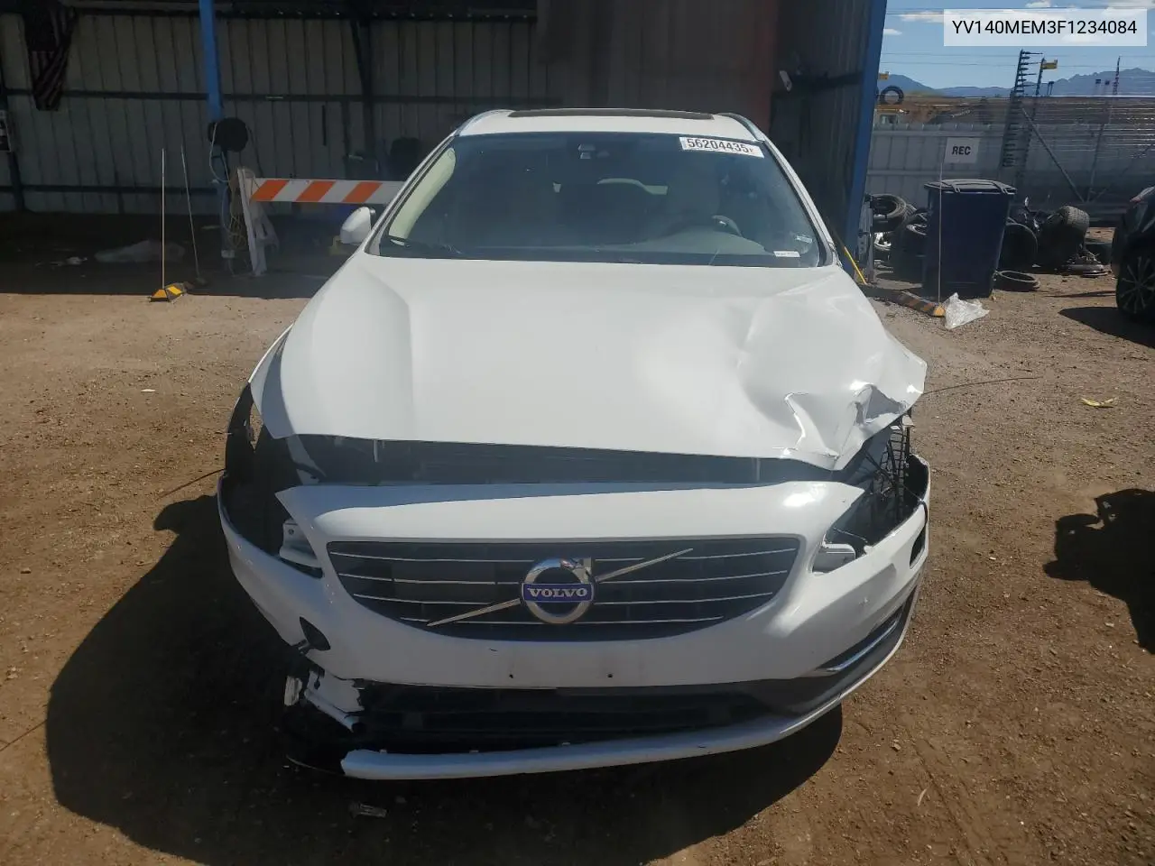 2015 Volvo V60 Platinum VIN: YV140MEM3F1234084 Lot: 56204435