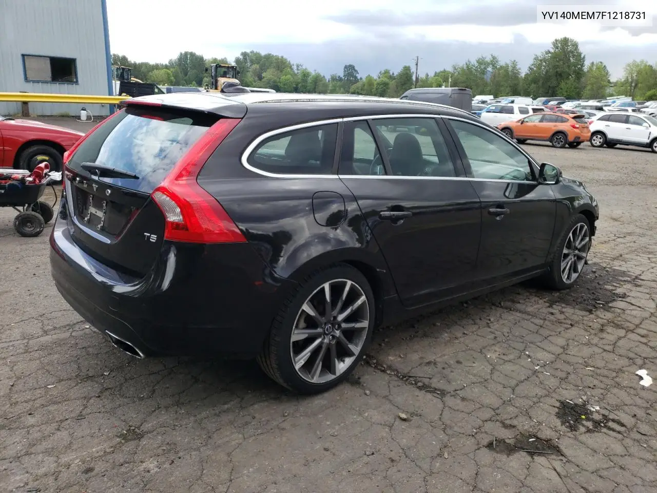 2015 Volvo V60 Platinum VIN: YV140MEM7F1218731 Lot: 58333695