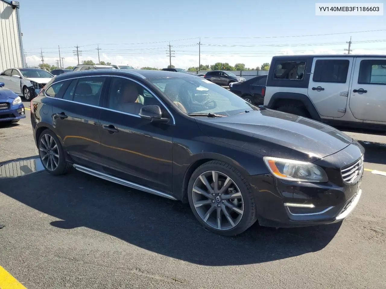 2015 Volvo V60 Premier VIN: YV140MEB3F1186603 Lot: 60621675