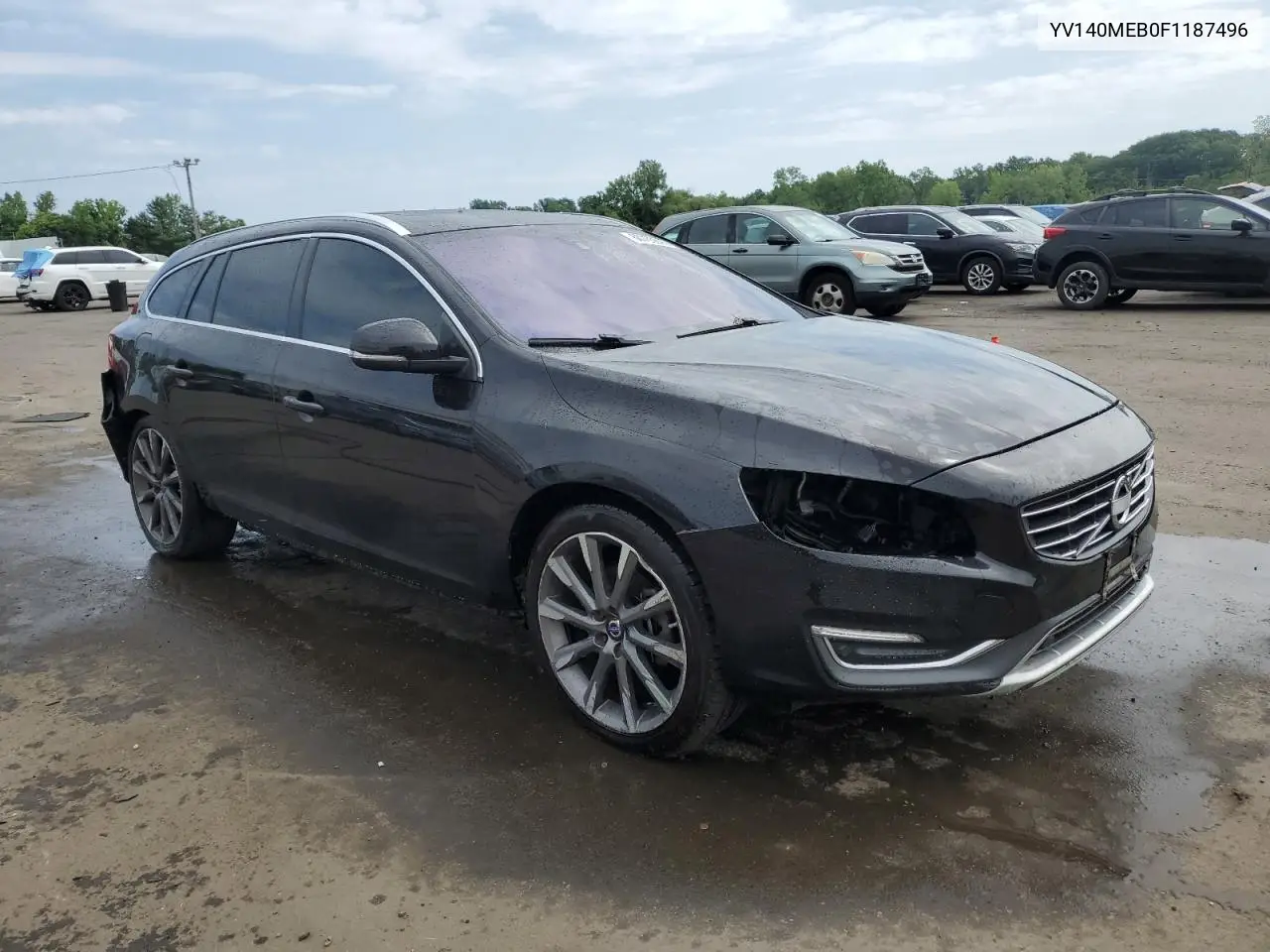2015 Volvo V60 Premier VIN: YV140MEB0F1187496 Lot: 60785615