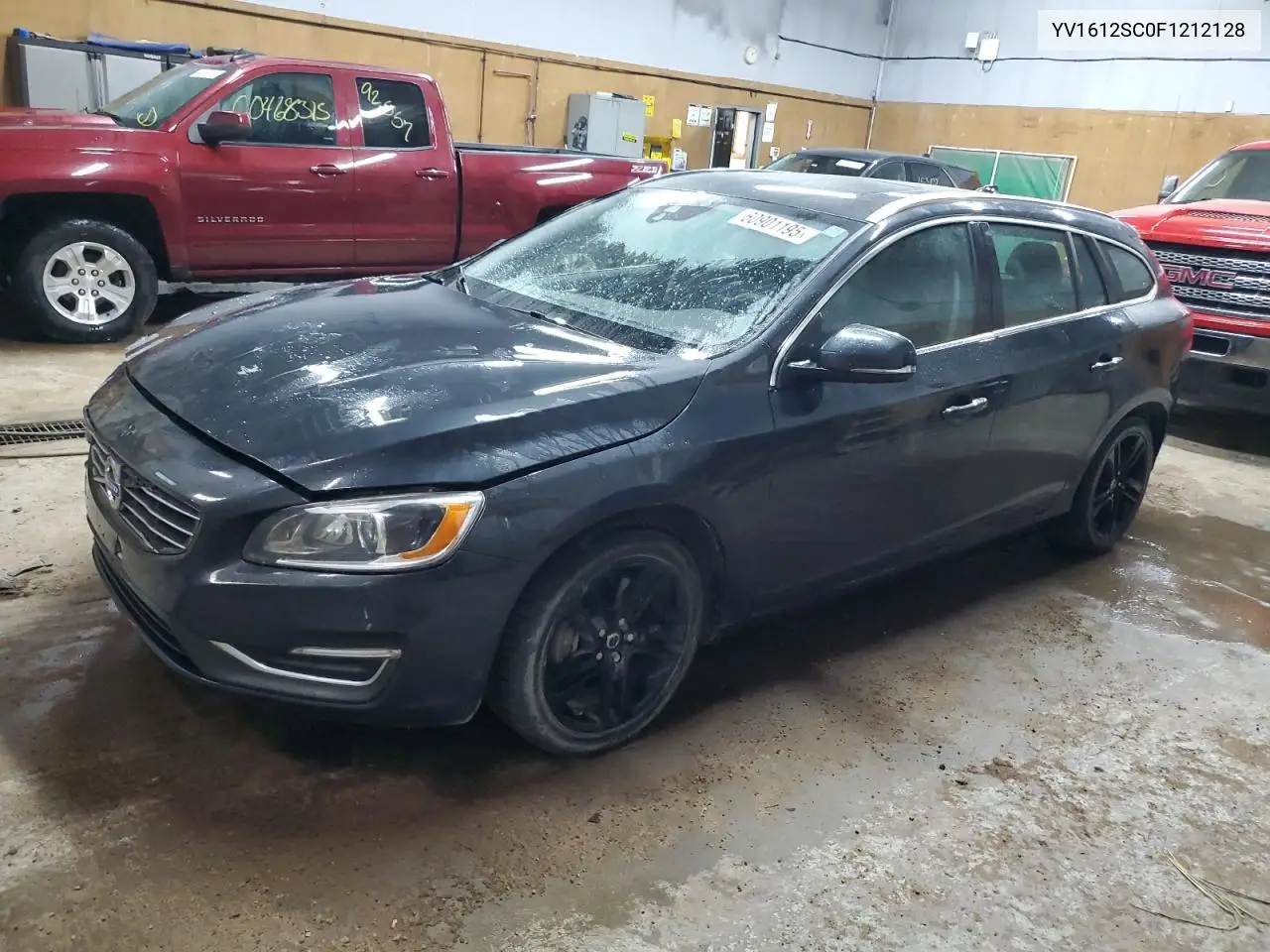 2015 Volvo V60 Premier+ VIN: YV1612SC0F1212128 Lot: 60901195