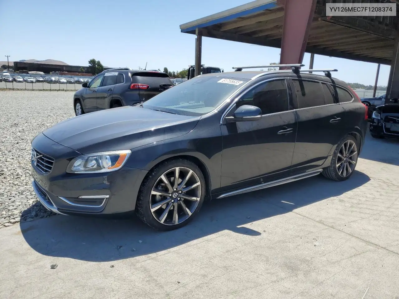 2015 Volvo V60 Premier+ VIN: YV126MEC7F1208374 Lot: 61755635