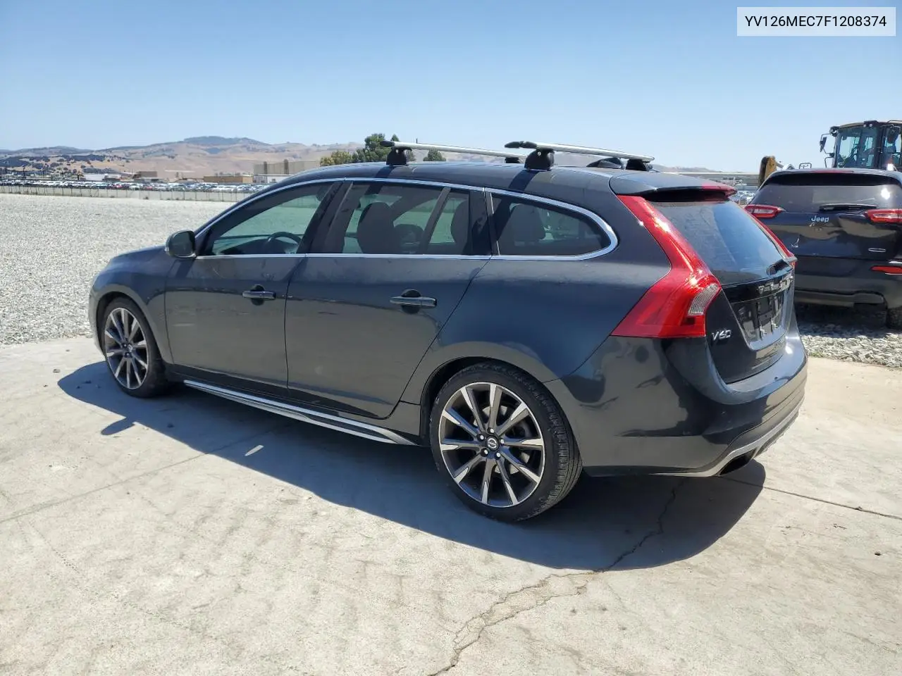 2015 Volvo V60 Premier+ VIN: YV126MEC7F1208374 Lot: 61755635