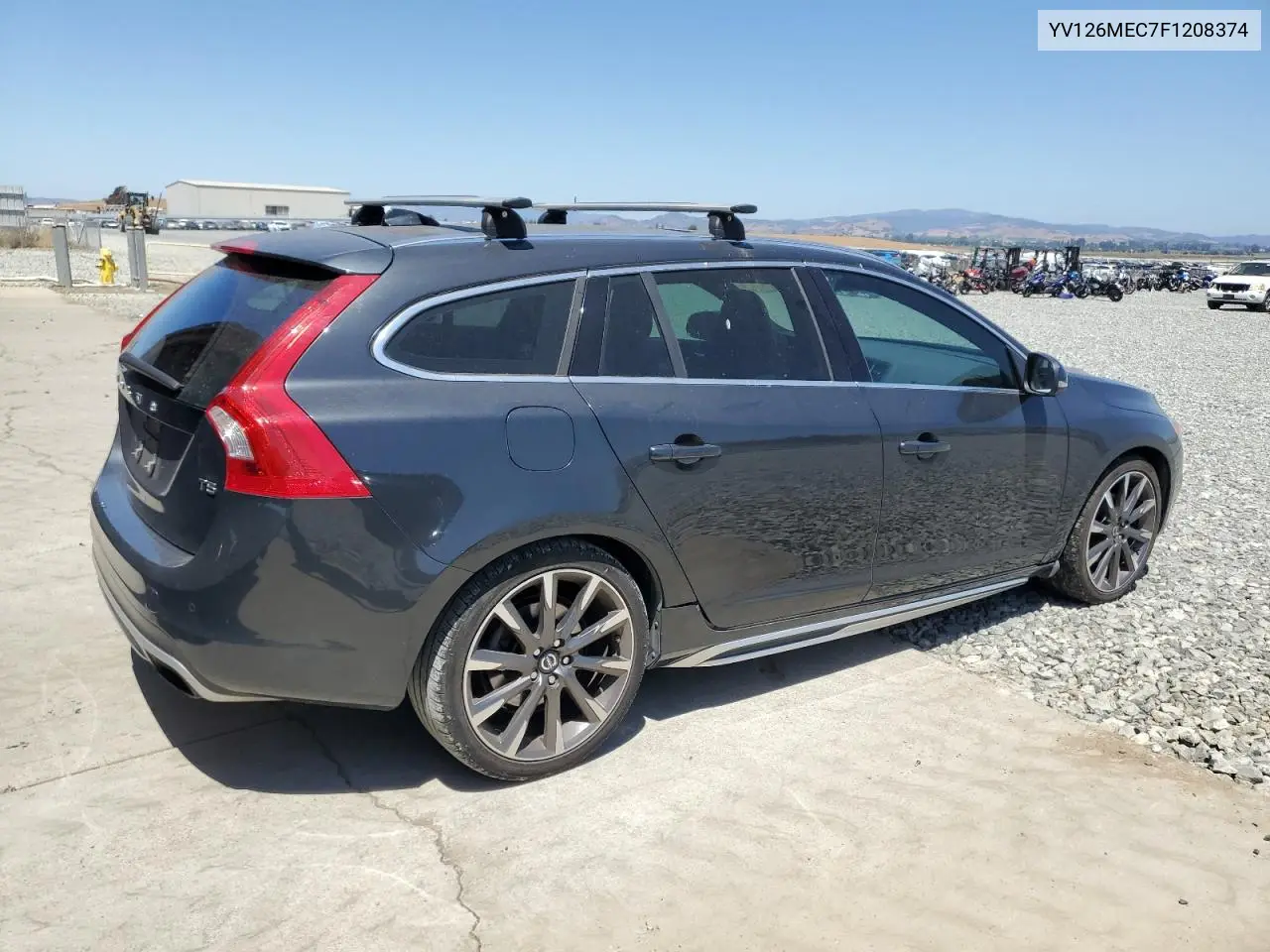 2015 Volvo V60 Premier+ VIN: YV126MEC7F1208374 Lot: 61755635
