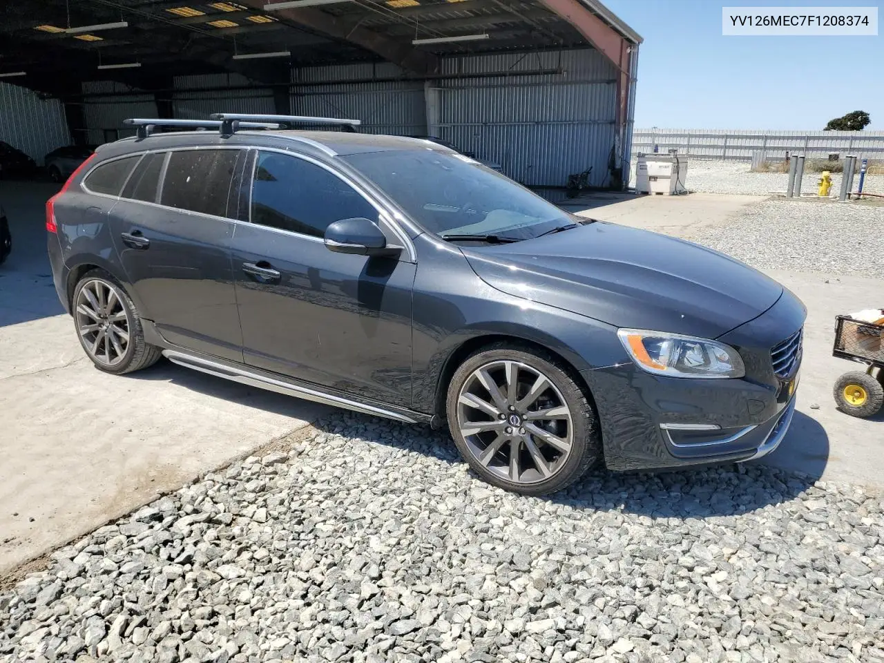 2015 Volvo V60 Premier+ VIN: YV126MEC7F1208374 Lot: 61755635