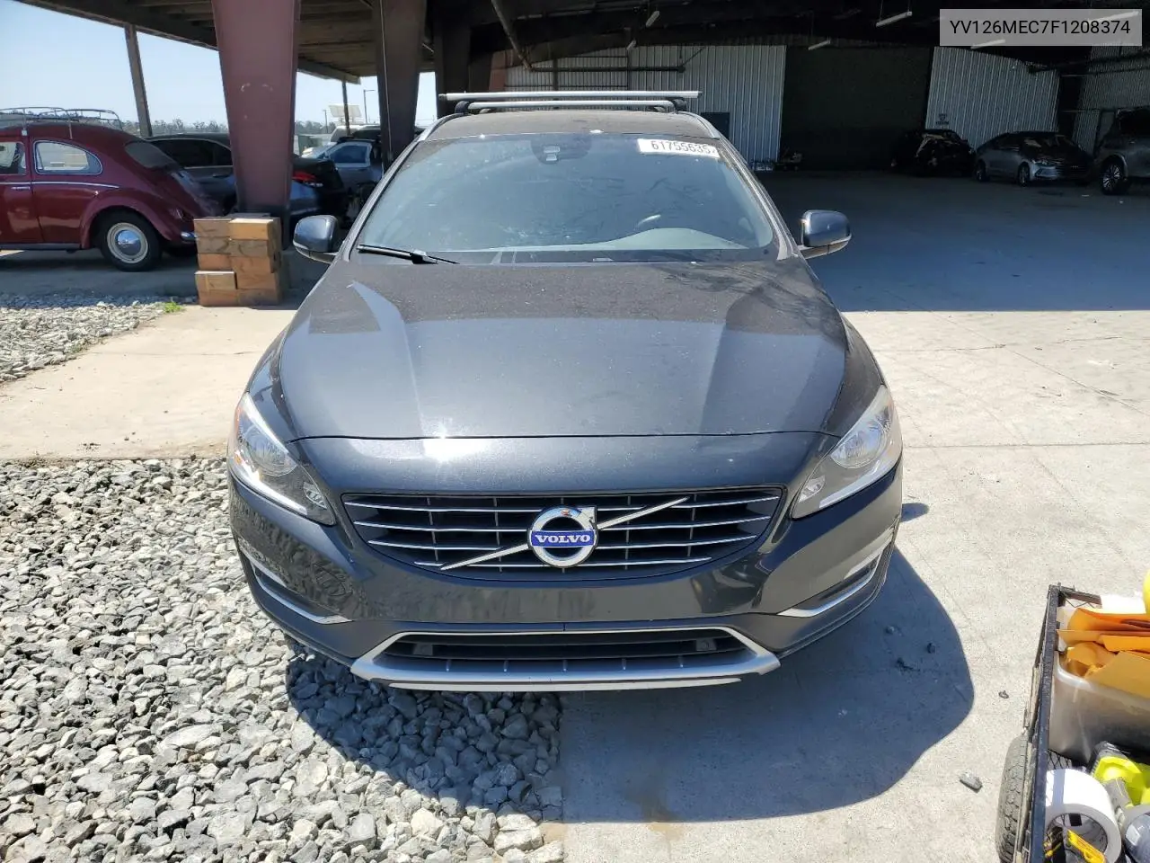 2015 Volvo V60 Premier+ VIN: YV126MEC7F1208374 Lot: 61755635