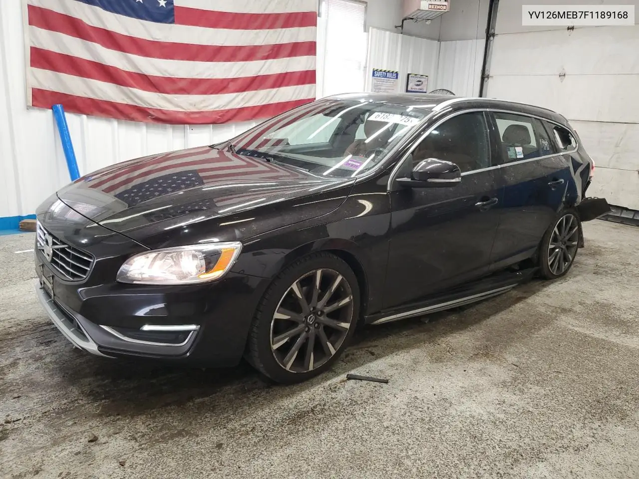2015 Volvo V60 Premier VIN: YV126MEB7F1189168 Lot: 61829875