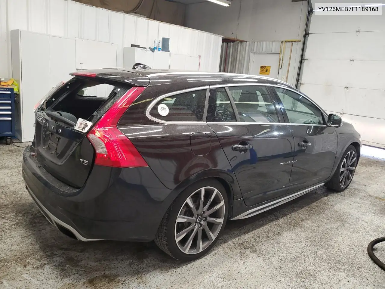 2015 Volvo V60 Premier VIN: YV126MEB7F1189168 Lot: 61829875