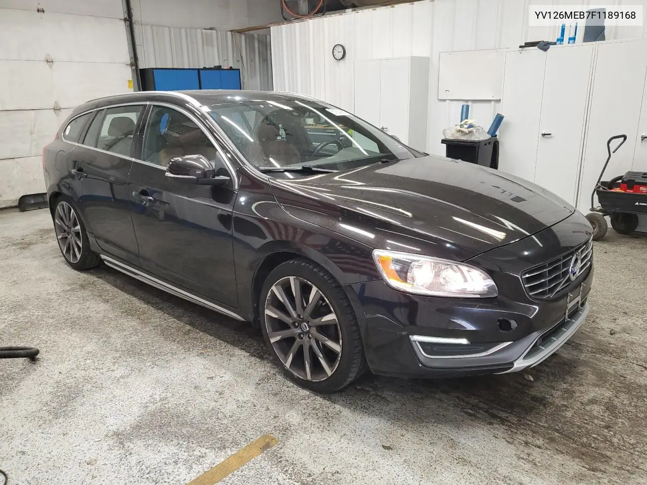2015 Volvo V60 Premier VIN: YV126MEB7F1189168 Lot: 61829875