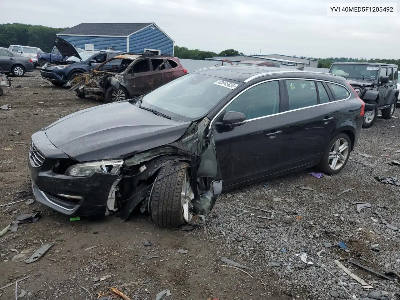 2015 Volvo V60 Platinum VIN: YV140MED5F1205492 Lot: 63046635