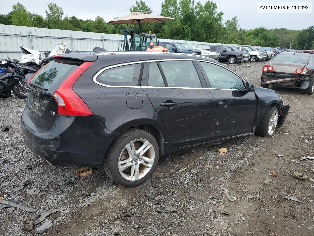 2015 Volvo V60 Platinum VIN: YV140MED5F1205492 Lot: 63046635