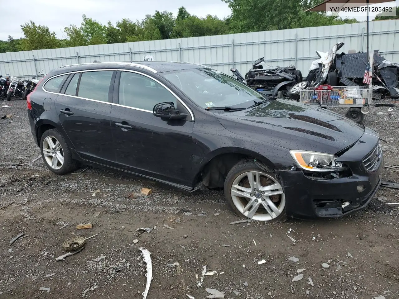 2015 Volvo V60 Platinum VIN: YV140MED5F1205492 Lot: 63046635