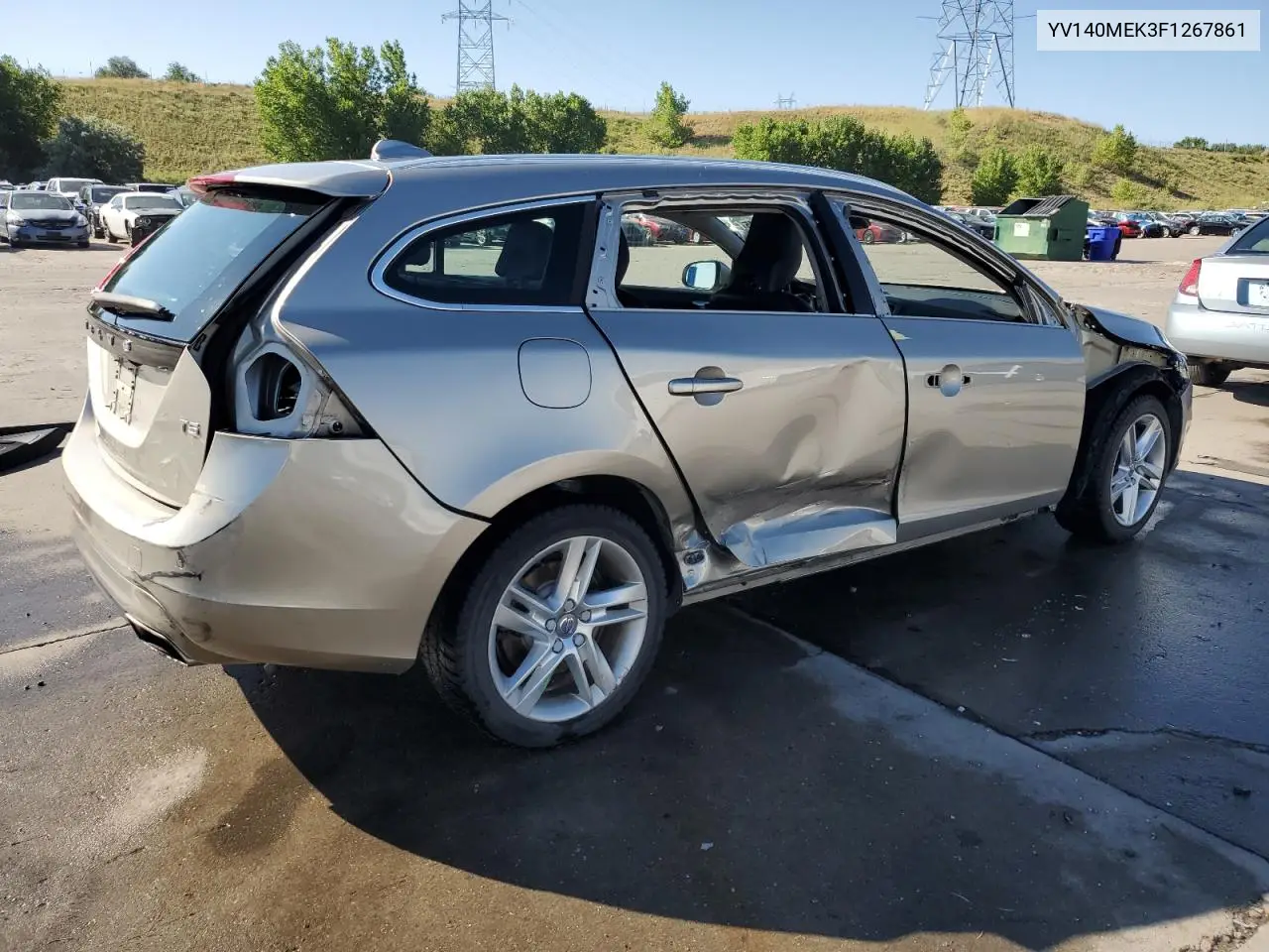 2015 Volvo V60 Premier VIN: YV140MEK3F1267861 Lot: 63251845