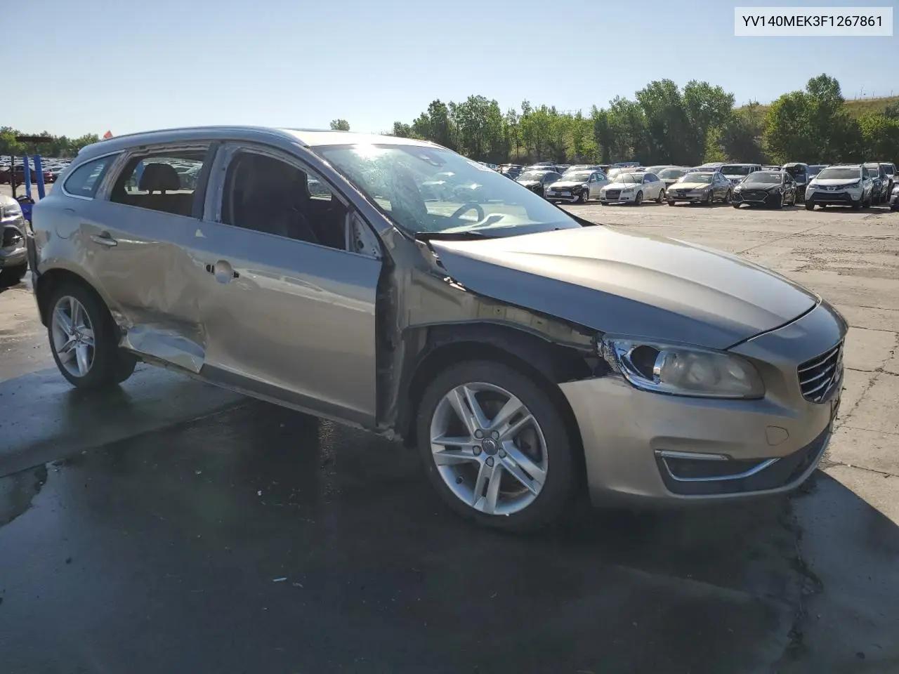 2015 Volvo V60 Premier VIN: YV140MEK3F1267861 Lot: 63251845