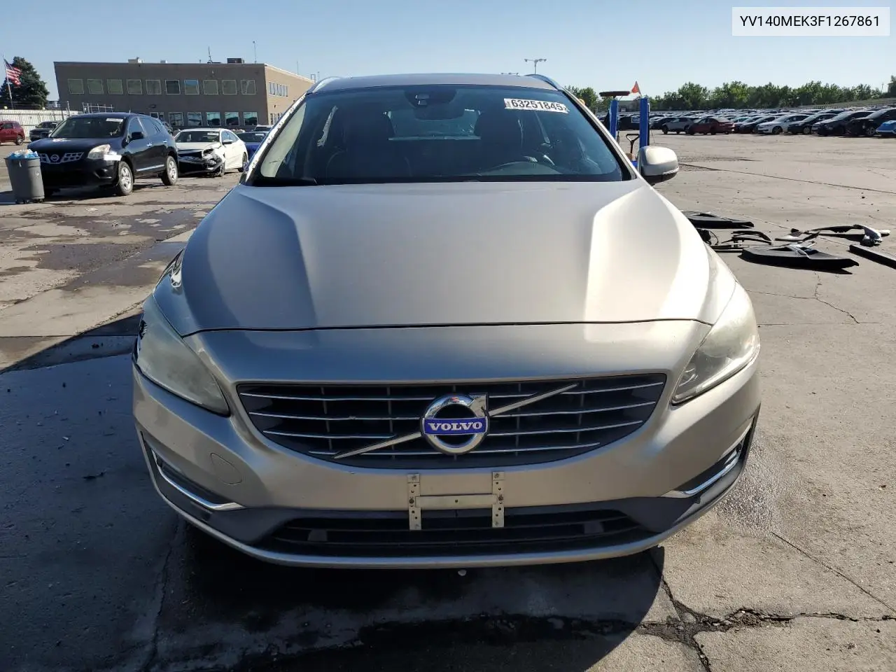 2015 Volvo V60 Premier VIN: YV140MEK3F1267861 Lot: 63251845