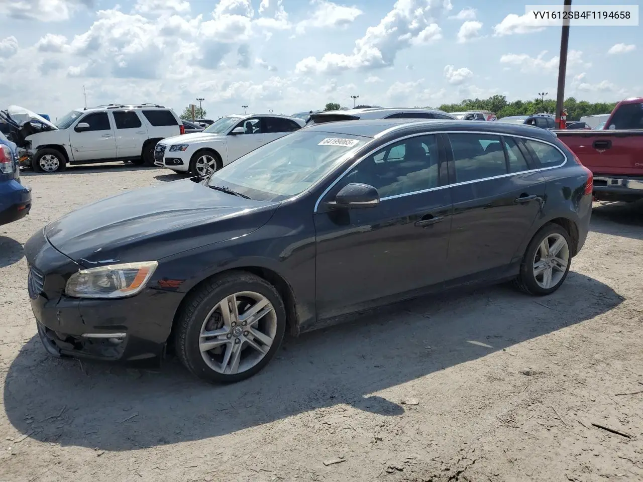 2015 Volvo V60 Premier VIN: YV1612SB4F1194658 Lot: 64199065