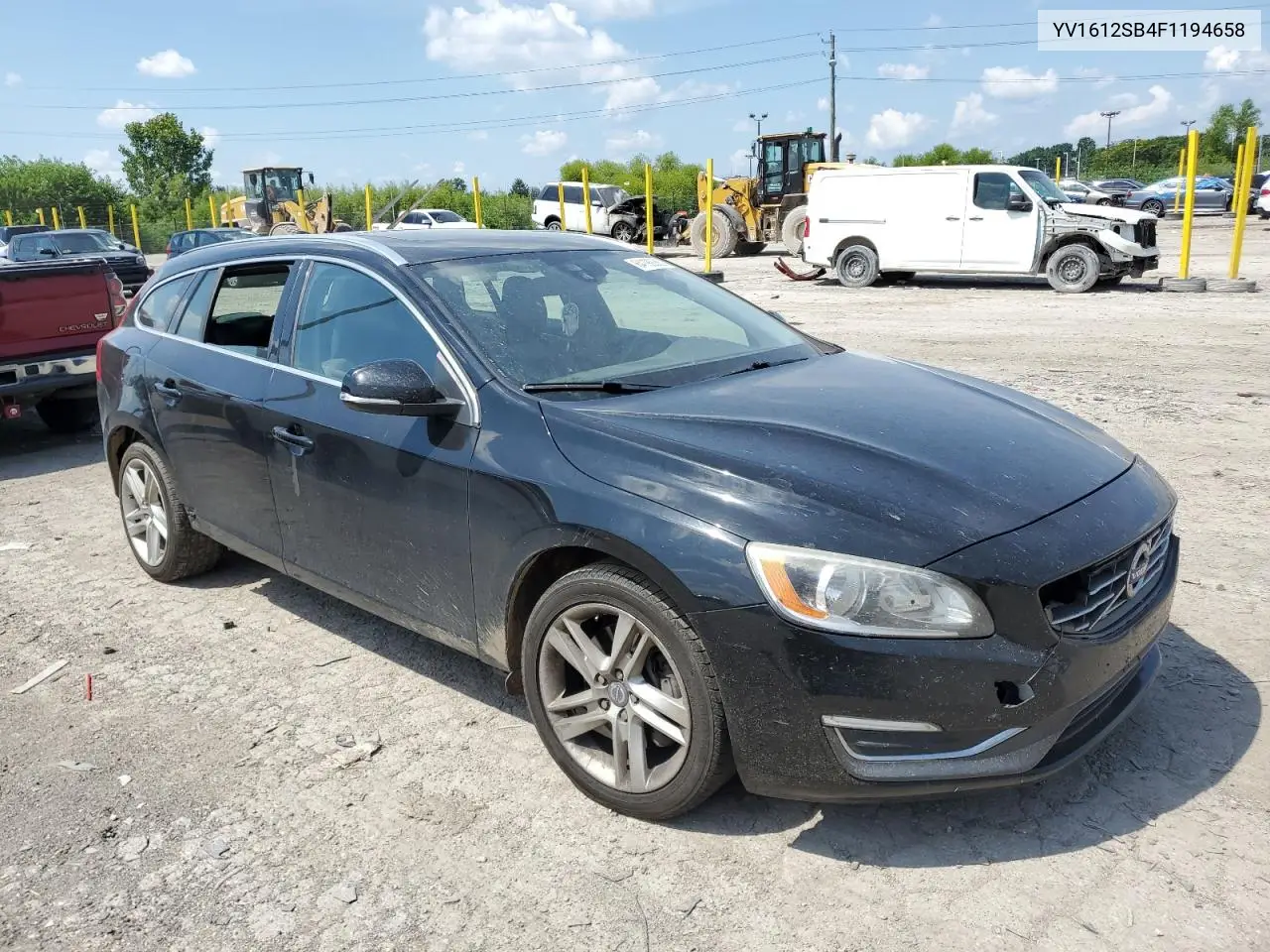 2015 Volvo V60 Premier VIN: YV1612SB4F1194658 Lot: 64199065