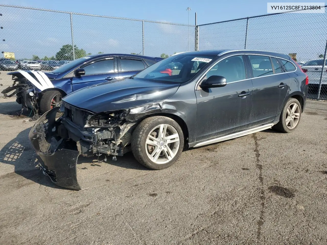 2015 Volvo V60 Premier+ VIN: YV1612SC8F1213804 Lot: 64277115