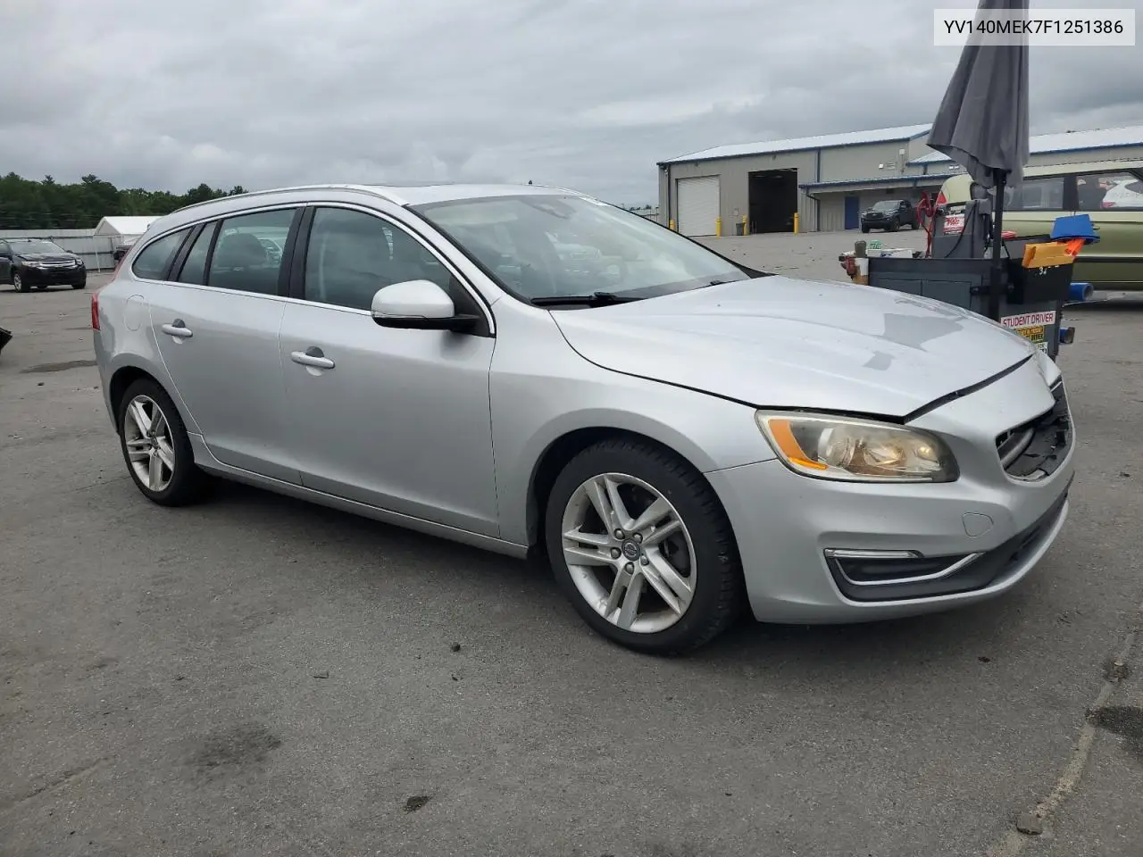 2015 Volvo V60 Premier VIN: YV140MEK7F1251386 Lot: 64313875