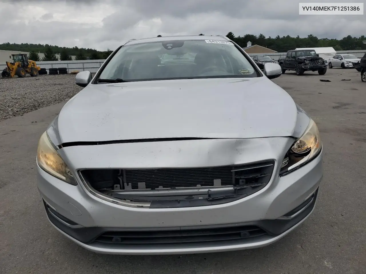 2015 Volvo V60 Premier VIN: YV140MEK7F1251386 Lot: 64313875