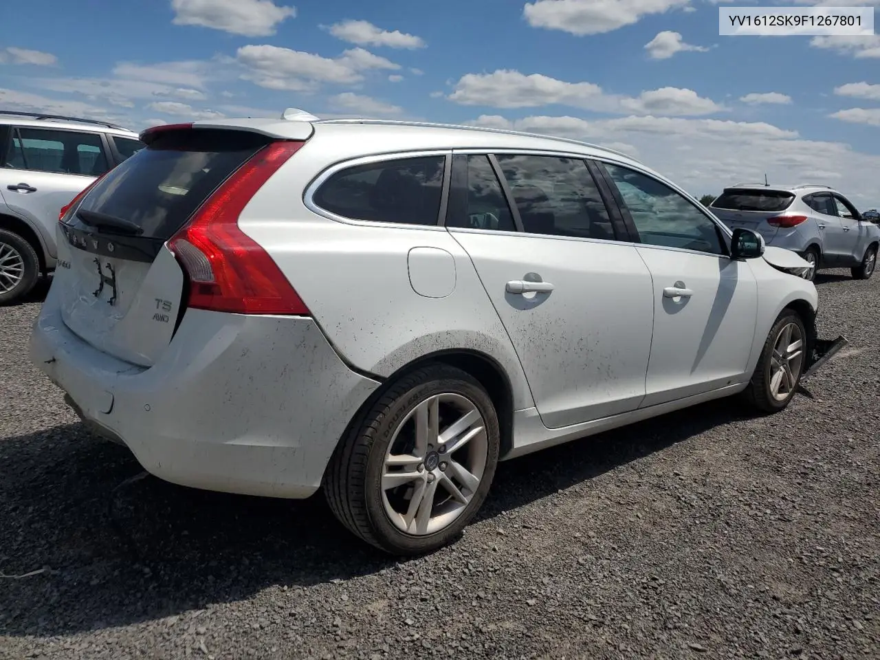 2015 Volvo V60 Premier VIN: YV1612SK9F1267801 Lot: 64471075